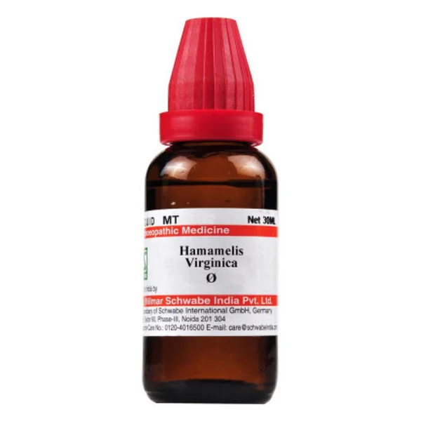 Dr.Willmar Schwabe Hamamelis Virginica Q Mother Tincture, 30 ml