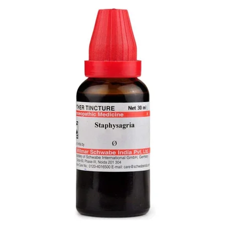 Dr.Willmar Schwabe Staphysagria Q Mother Tincture, 30 ml