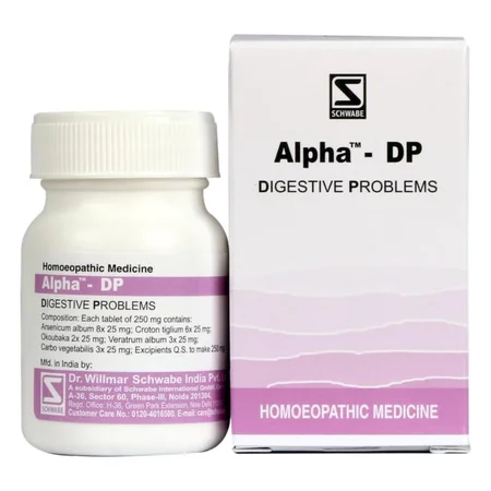 Dr.Willmar Schwabe Alpha-DP Tablets, 20 gm