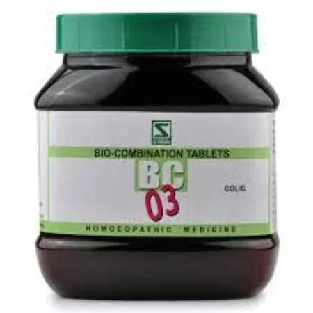 Dr.Willmar Schwabe Bio-Combination 03 (BC) Tablets, 20 gm
