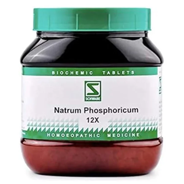 Dr.Willmar Schwabe Natrum Phosphoricum Biochemic 12X Tablets, 20 gm