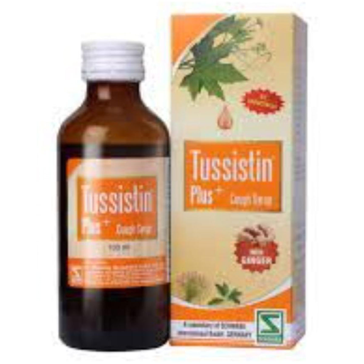 Dr.Willmar Schwabe Tussistin Plus With Ginger Cough Syrup, 100 ml