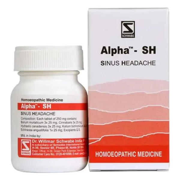 Dr.Willmar Schwabe Alpha-SH Tablets, 20 gm