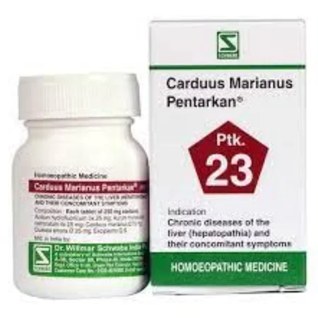 Dr.Willmar Schwabe Carduus Marianus Pentarkan Ptk.23 Tablets, 20 gm