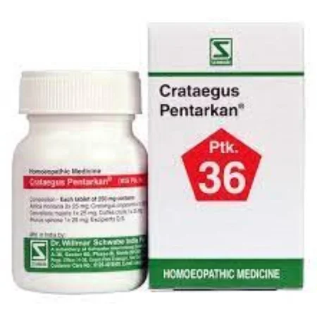 Dr.Willmar Schwabe Crataegus Pentarkan Ptk.36 Tablets, 20 gm