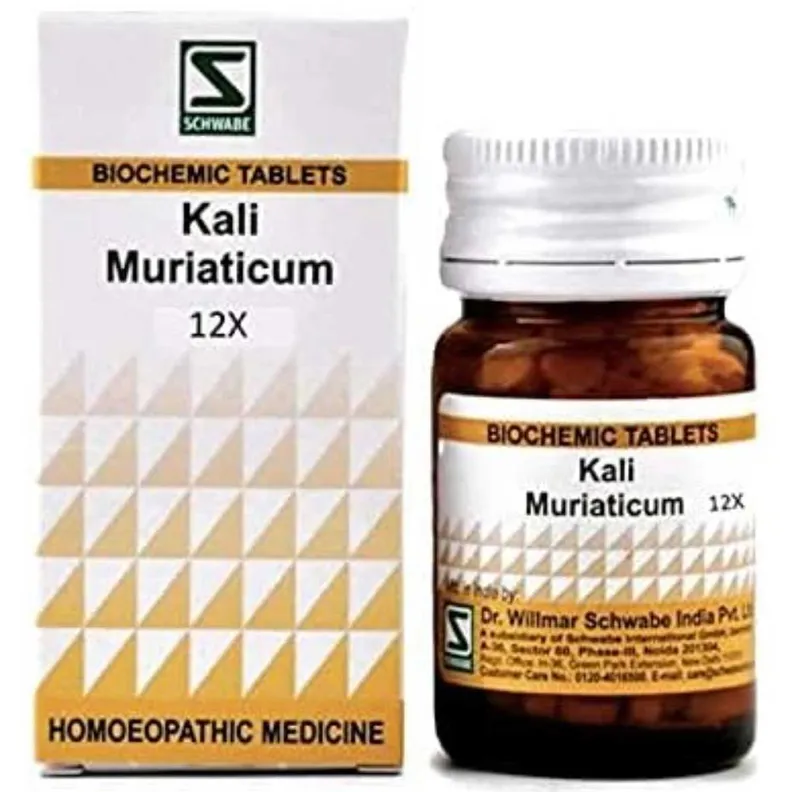 Biochemic 19 Buy Dr.Willmar Schwabe Kali Muriaticum Biochemic 12X Tablets, 20 gm ...