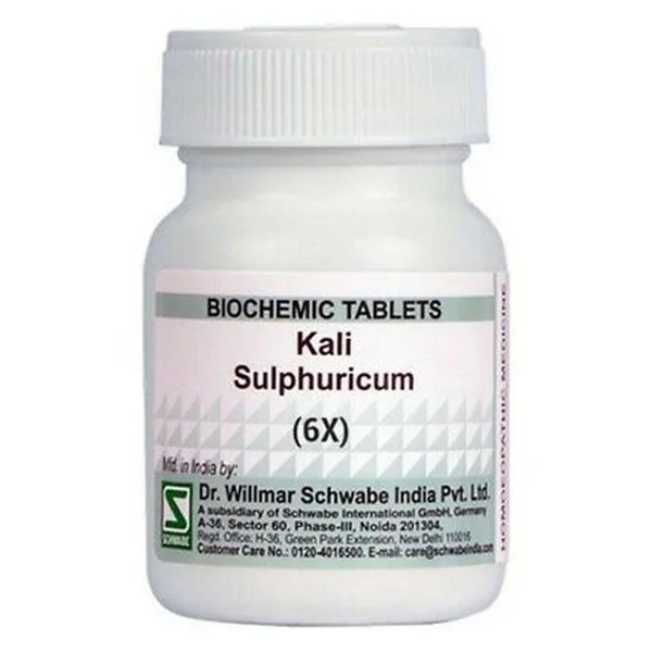 Dr.Willmar Schwabe Kali Sulphuricum Biochemic 6X Tablets, 20 gm