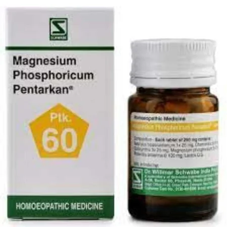 Dr.Willmar Schwabe Magnesium Phosphoricum Pentarkan Ptk.60 Tablets, 20 gm