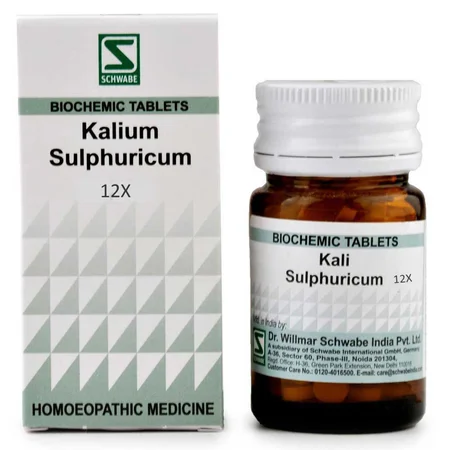 Dr.Willmar Schwabe Kali Sulphuricum Biochemic 12X Tablets, 20 gm