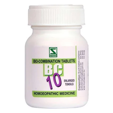 Dr.Willmar Schwabe Bio-Combination 10 (BC) Tablets, 20 gm
