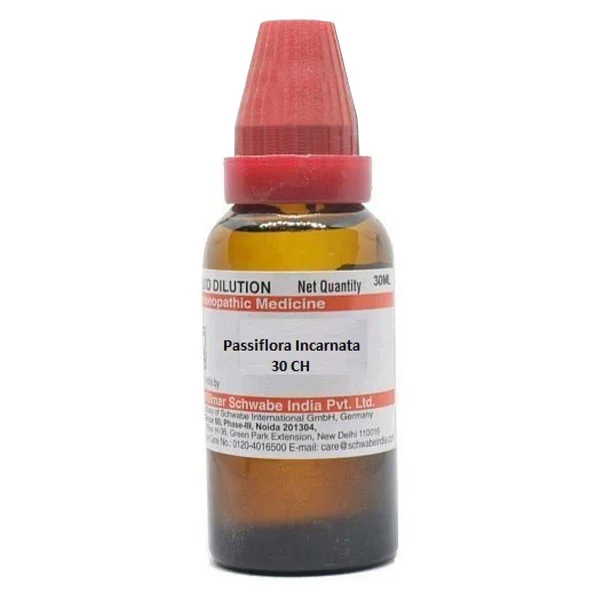 Dr.Willmar Schwabe Passiflora Incarnata 30 CH Dilution, 30 ml