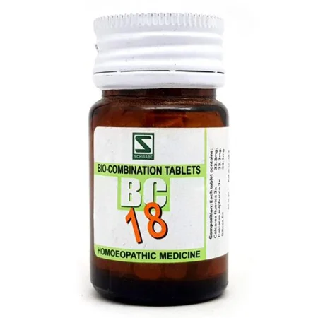 Dr.Willmar Schwabe Bio-Combination 18 (BC) Tablets, 20 gm