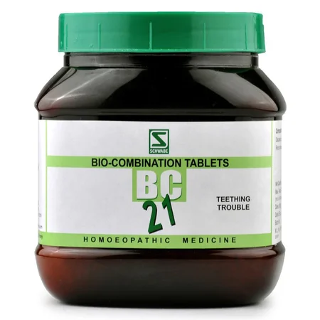 Dr.Willmar Schwabe Bio-Combination 21 (BC) Tablets, 20 gm