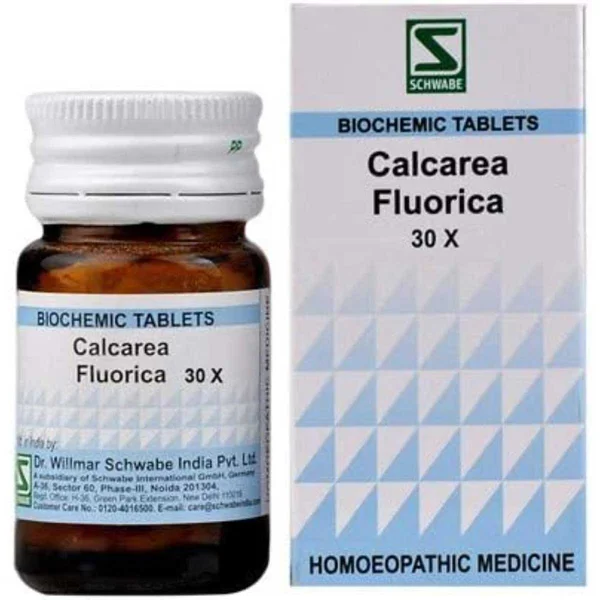 Dr.Willmar Schwabe Calcarea Fluorica Biochemic 30X Tablets, 20 gm