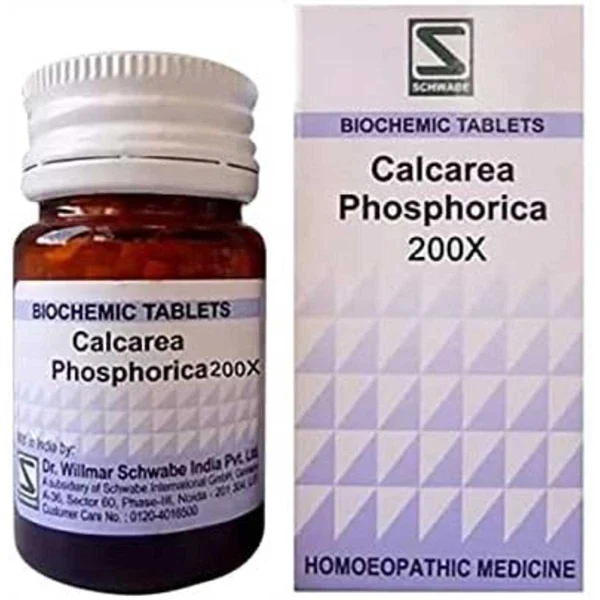 Dr.Willmar Schwabe Calcarea Phosphorica Biochemic 200X Tablets, 20 gm