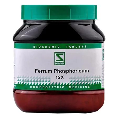 Dr.Willmar Schwabe Ferrum Phosphoricum Biochemic 12X Tablets, 20 gm