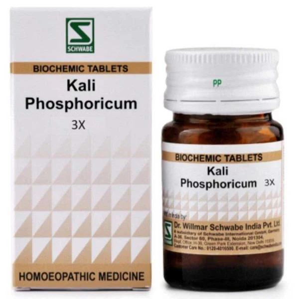 Dr.Willmar Schwabe Kali Phosphoricum Biochemic 3X Tablets, 20 gm