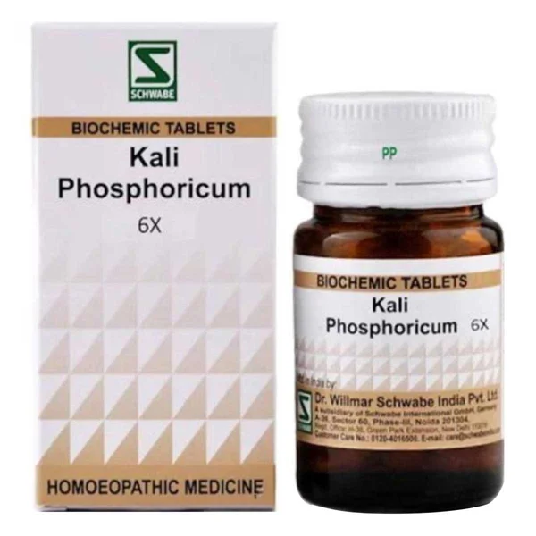 Dr.Willmar Schwabe Kali Phosphoricum Biochemic 6X Tablets, 20 gm