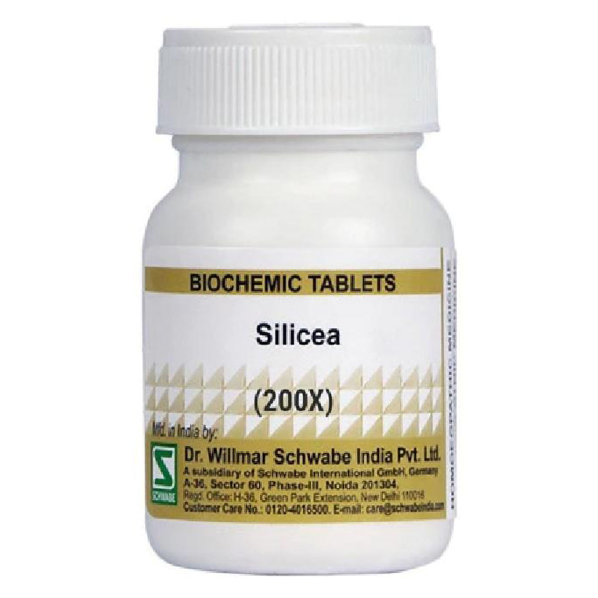 Buy Dr.Willmar Schwabe Silicea Biochemic 200X Tablets, 20 gm | 19 ...