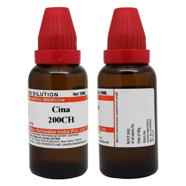 Dr.Willmar Schwabe Cina 200 CH Dilution, 30 ml