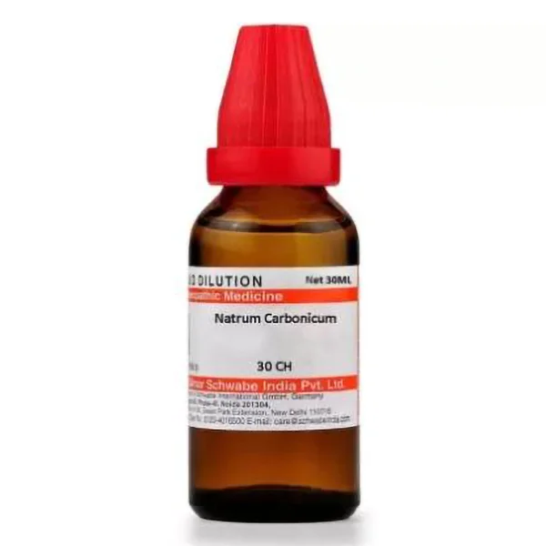 Dr.Willmar Schwabe Natrum Carbonicum 30 CH Dilution, 30 ml