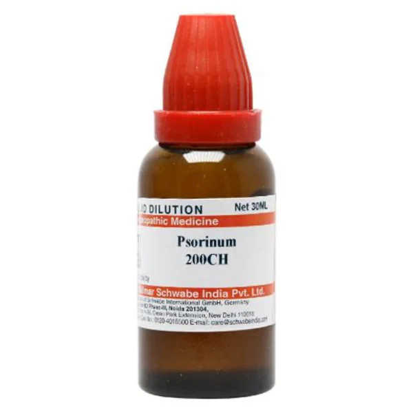 Dr.Willmar Schwabe Psorinum 200 CH Dilution, 30 ml