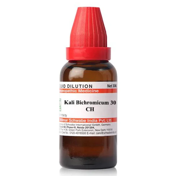 Dr.Willmar Schwabe Kali Bichromicum 30 CH Dilution, 30 ml