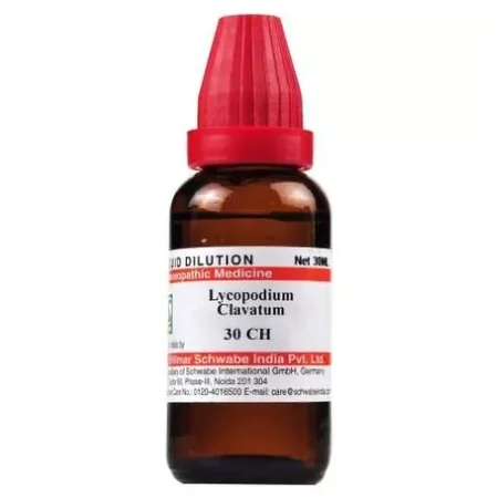 Dr.Willmar Schwabe Lycopodium Clavatum 30 CH Dilution, 30 ml