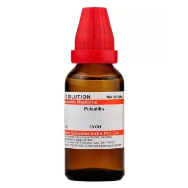 Dr.Willmar Schwabe Pulsatilla 30 CH Dilution, 30 ml
