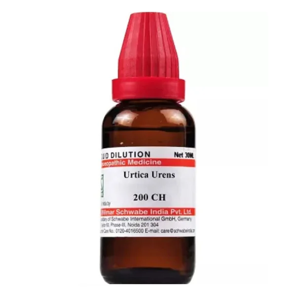Dr.Willmar Schwabe Urtica Urens 200 CH Dilution, 30 ml