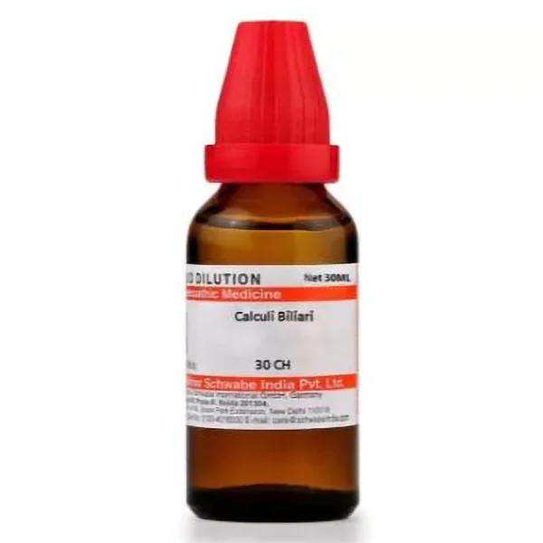 Dr.Willmar Schwabe Calculi Biliari 30 CH Dilution, 30 ml