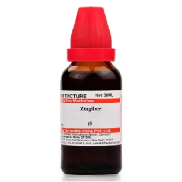 Dr.Willmar Schwabe Zingiber Q Mother Tincture, 30 ml