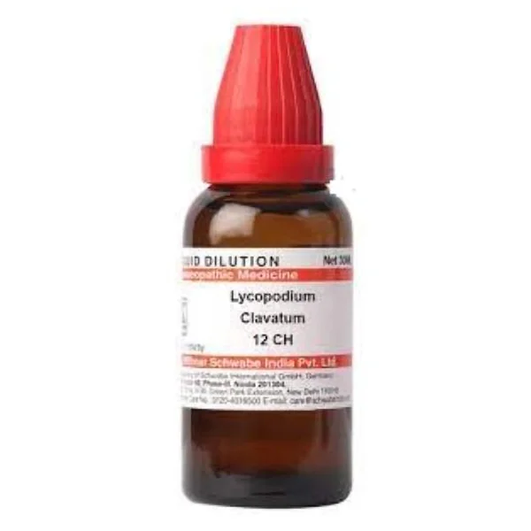 Dr.Willmar Schwabe Lycopodium Clavatum 200 CH Dilution, 30 ml