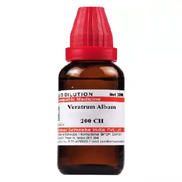 Dr.Willmar Schwabe Veratrum Album 200 CH Dilution, 30 ml