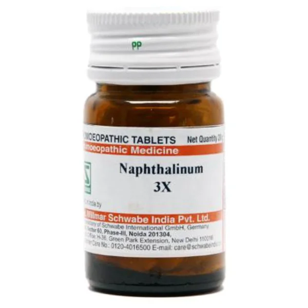 Dr.Willmar Schwabe Naphthalinum 3X Tablets, 20 gm