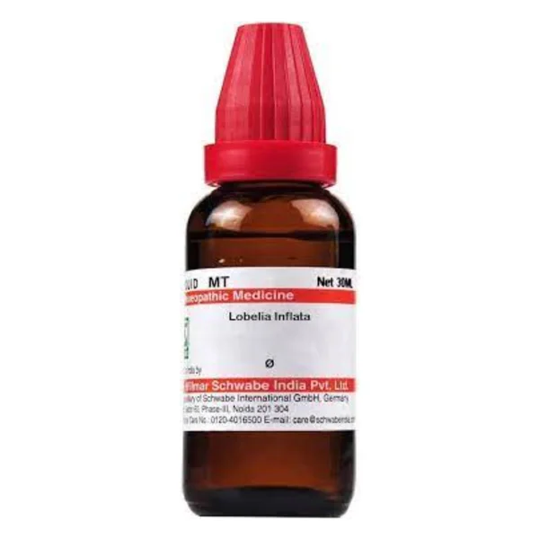 Dr.Willmar Schwabe Lobelia Inflata Q Mother Tincture, 30 ml