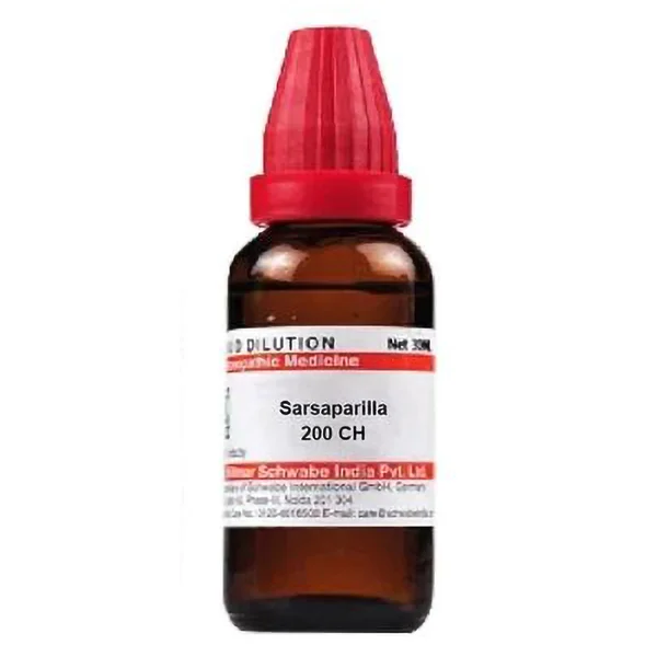Dr.Willmar Schwabe Sarsaparilla 200 CH Dilution, 30 ml