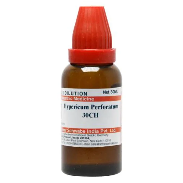 Dr.Willmar Schwabe Hypericum Perforatum 30 CH Dilution, 30 ml