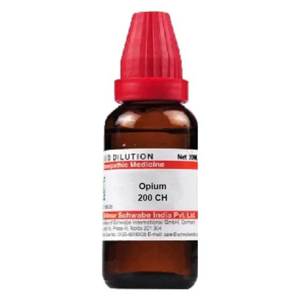 Dr.Willmar Schwabe Opium 200 CH Dilution, 30 ml