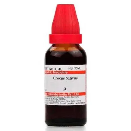 Dr.Willmar Schwabe Crocus Sativus Q Mother Tincture, 30 ml