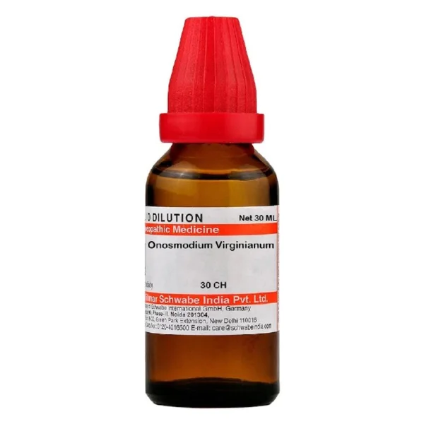 Dr.Willmar Schwabe Onosmodium Virginianum 30 CH Dilution, 30 ml