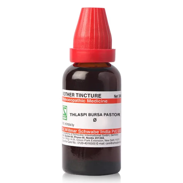 Dr.Willmar Schwabe Thlaspi Bursa Pastor Q Mother Tincture, 30 ml, Pack of 1