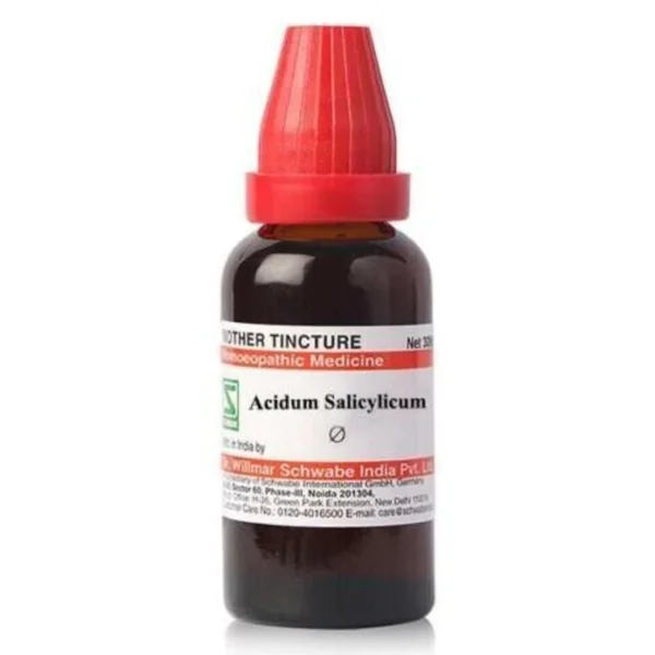 Dr.Willmar Schwabe Acidum Salicylicum Q Mother Tincture, 30 ml