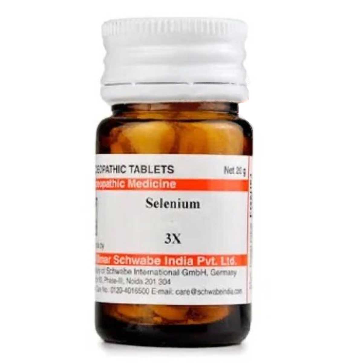 Buy Dr.Willmar Schwabe Selenium 3X Tablets, 20 gm Online