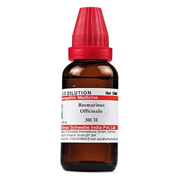 Dr.Willmar Schwabe Rosmarinus Officinalis 30 CH Dilution, 30 ml