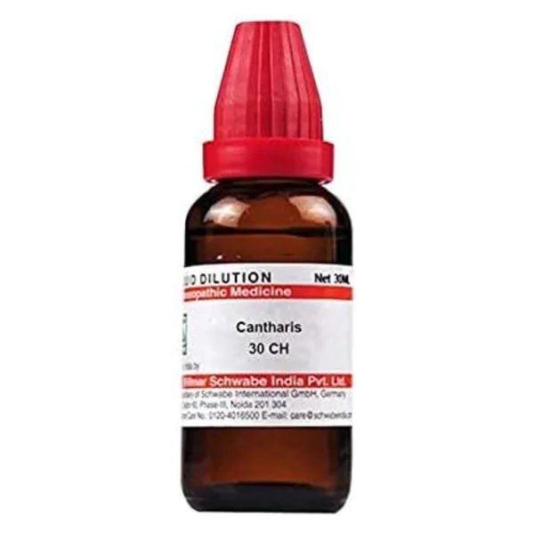Dr.Willmar Schwabe Cantharis 30 CH Dilution, 30 ml