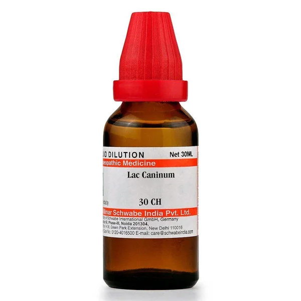 Dr.Willmar Schwabe Lac Caninum 30 CH Dilution, 30 ml