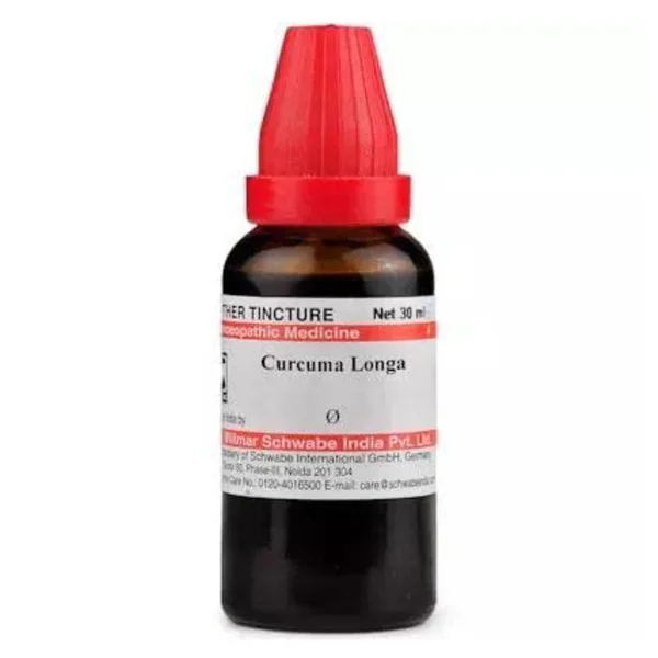 Dr.Willmar Schwabe Curcuma Longa Q Mother Tincture, 30 ml