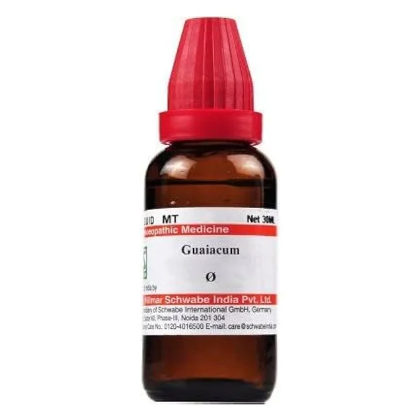 Dr.Willmar Schwabe Guaiacum Q Mother Tincture, 30 ml