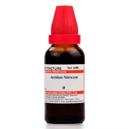 Dr.Willmar Schwabe Acidum Nitricum Q Mother Tincture, 30 ml